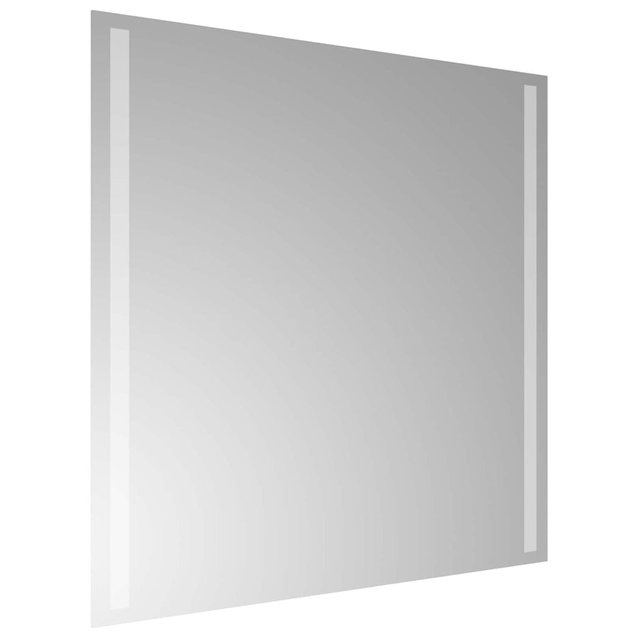 LED Badkamer Spiegel Transparant 60 x 60 cm gehard glas