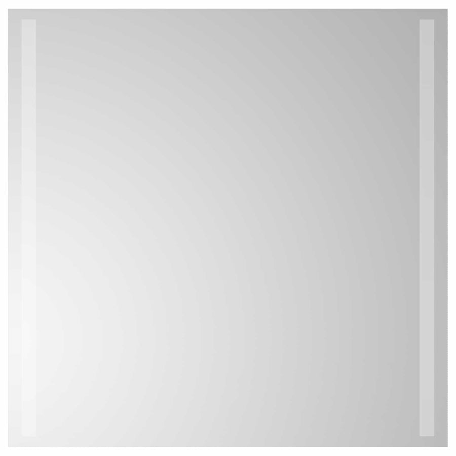 LED Badkamer Spiegel Transparant 60 x 60 cm gehard glas