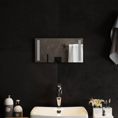 LED Badkamer Spiegel Transparant 40 x 20 cm gehard glas