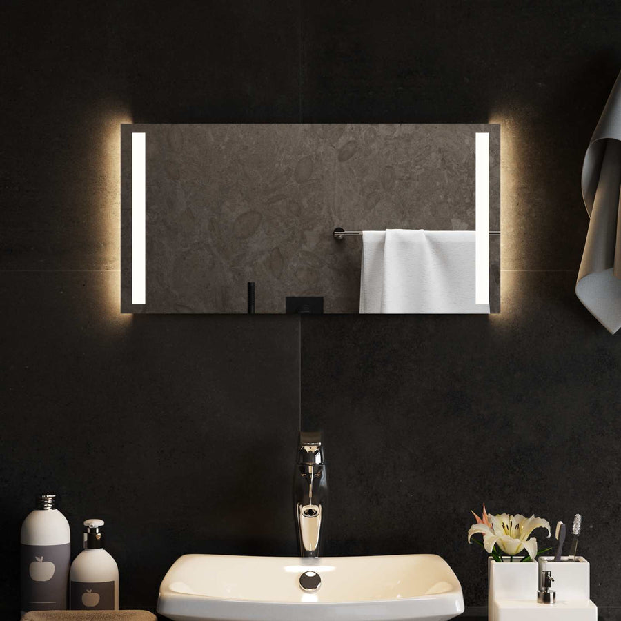 LED Badkamer Spiegel Transparant 60 x 30 cm gehard glas