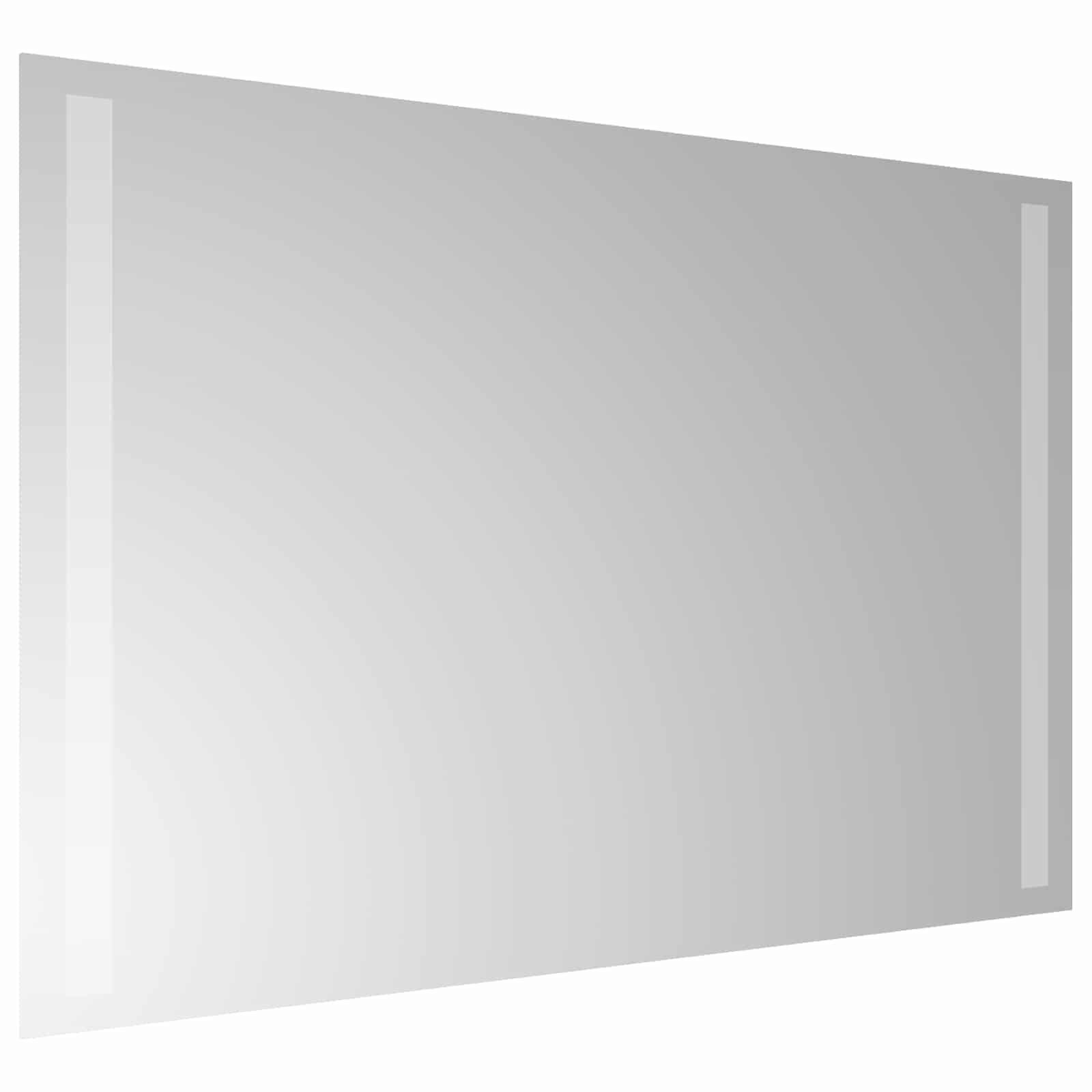 LED Badkamer Spiegel Transparant 60 x 40 cm gehard glas