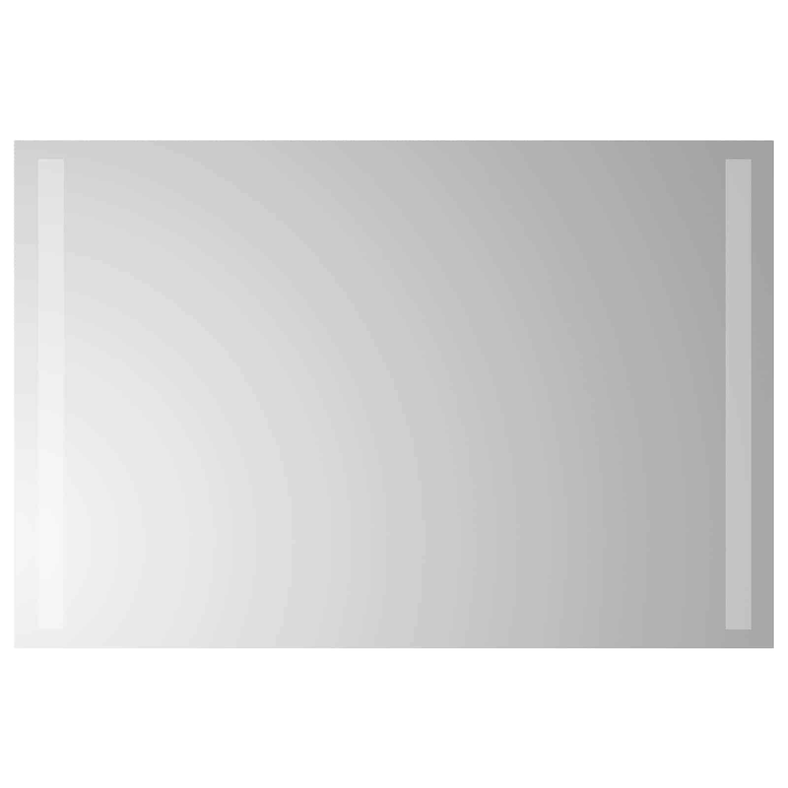 LED Badkamer Spiegel Transparant 60 x 40 cm gehard glas