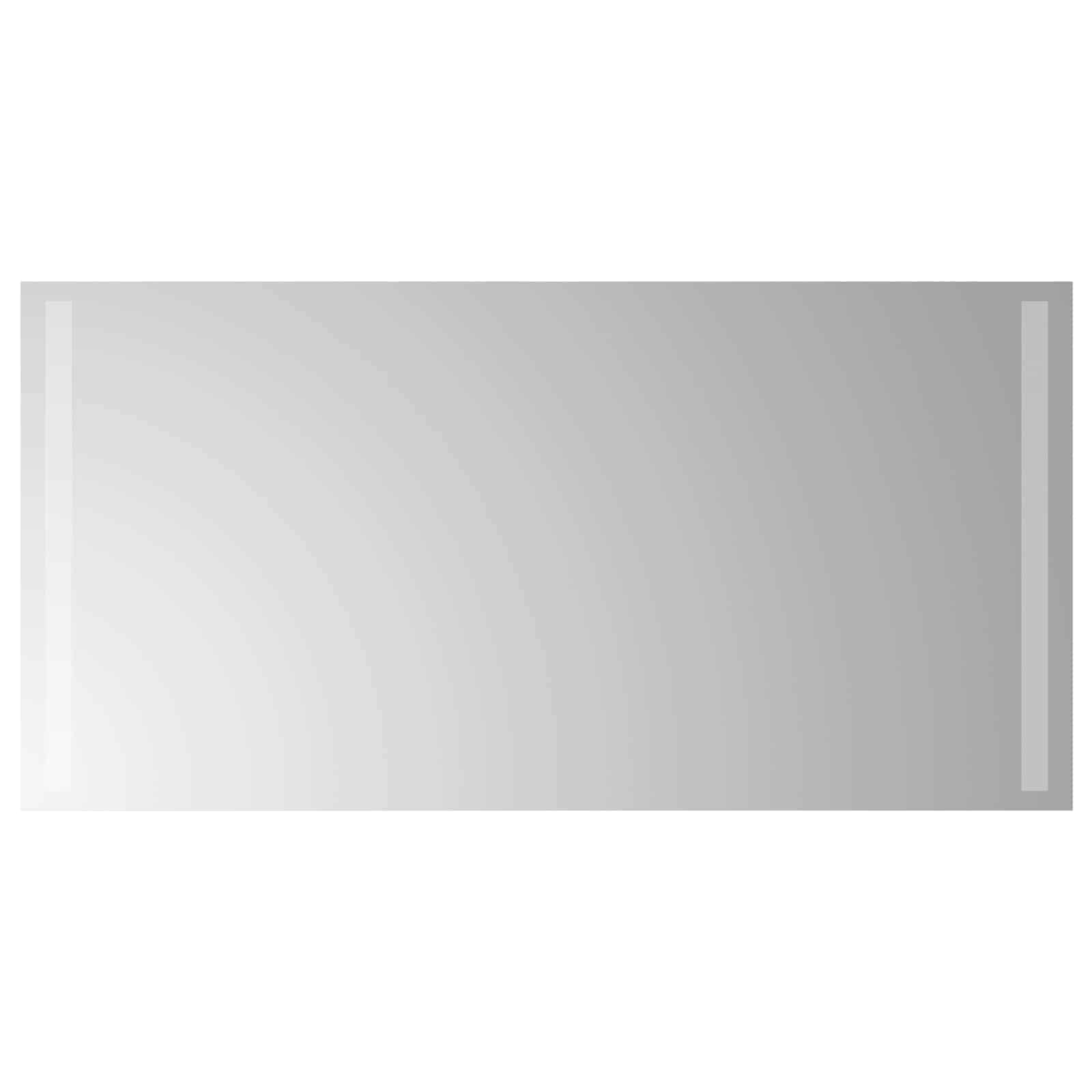 LED Badkamer Spiegel Transparant 80 x 40 cm gehard glas
