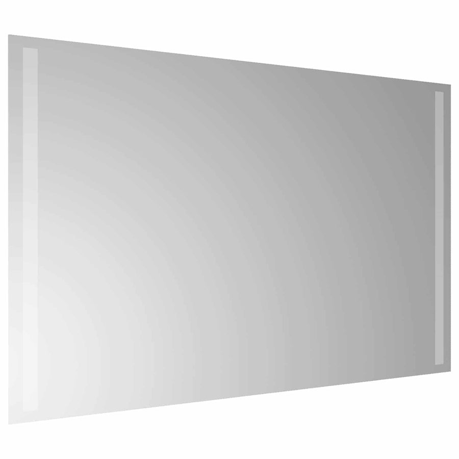 LED Badkamer Spiegel Transparant 80 x 50 cm gehard glas