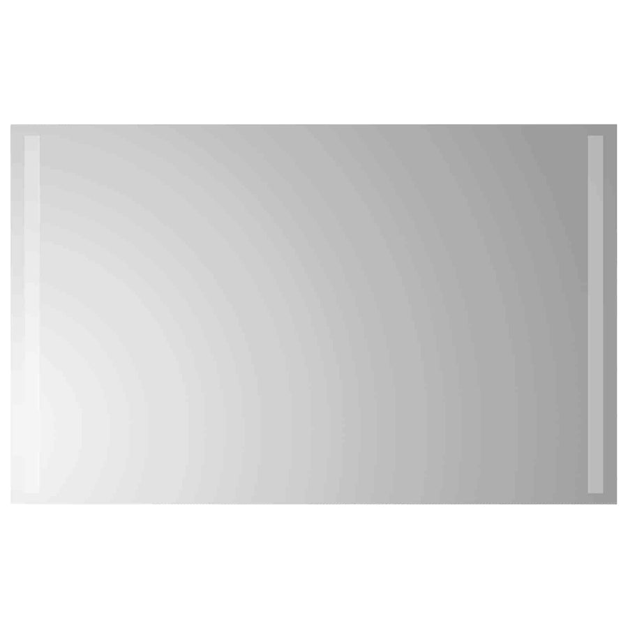 LED Badkamer Spiegel Transparant 80 x 50 cm gehard glas