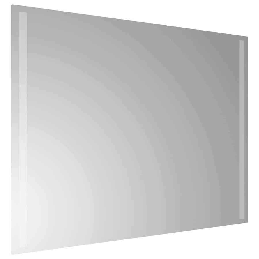 LED Badkamer Spiegel Transparant 80 x 60 cm gehard glas
