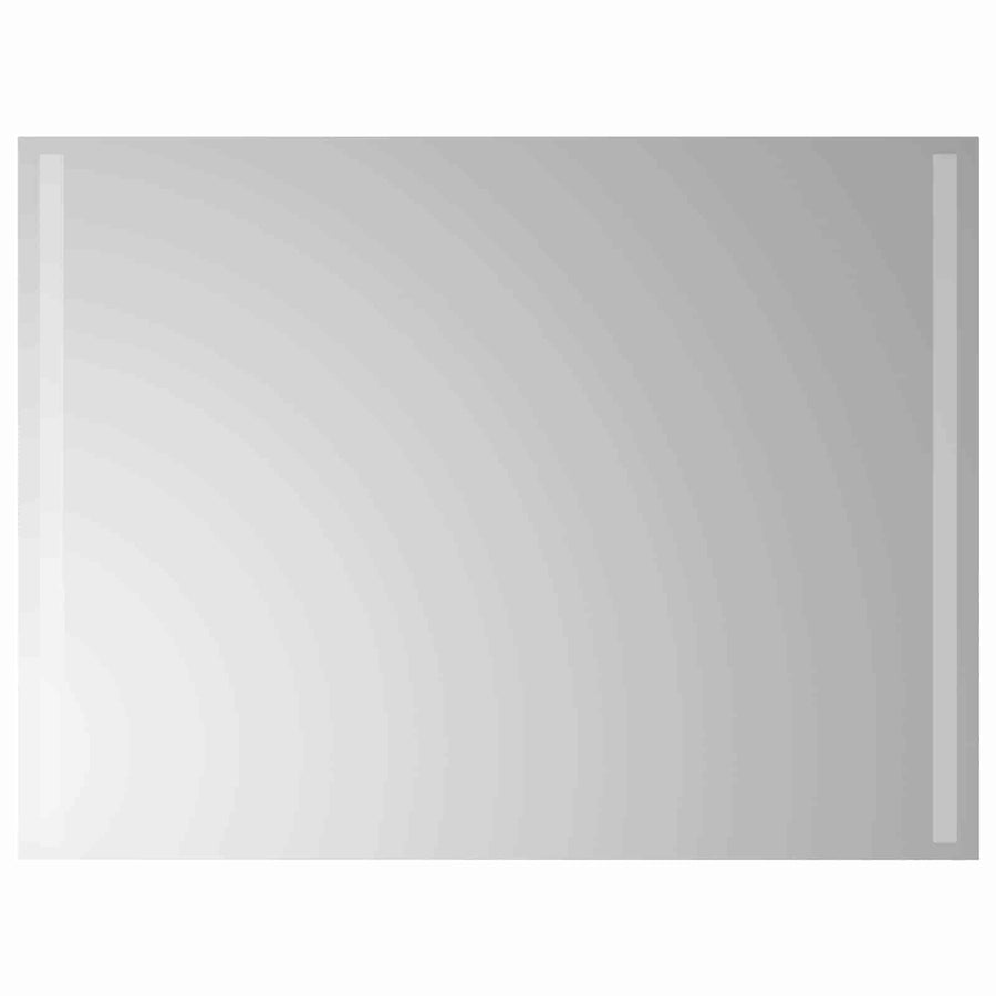 LED Badkamer Spiegel Transparant 80 x 60 cm gehard glas