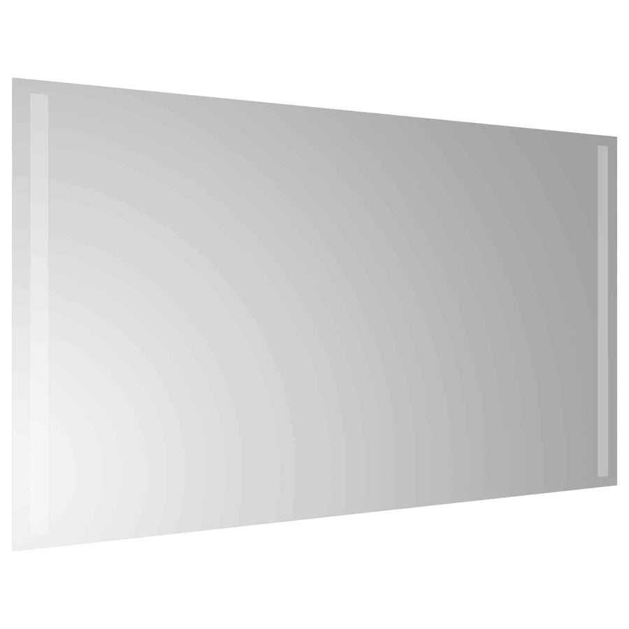 LED Badkamer Spiegel Transparant 90 x 50 cm gehard glas