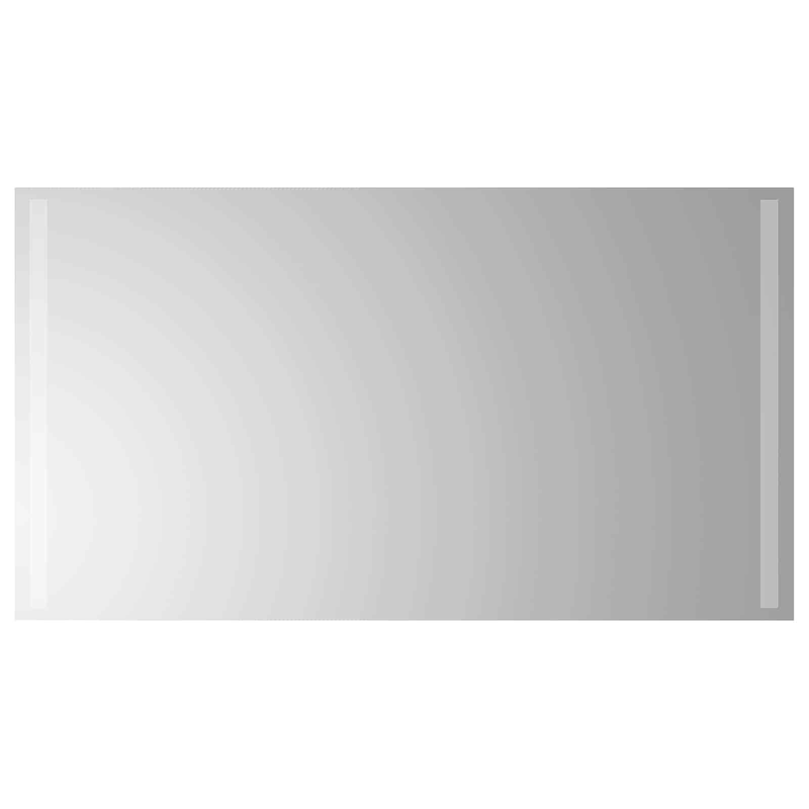 LED Badkamer Spiegel Transparant 90 x 50 cm gehard glas