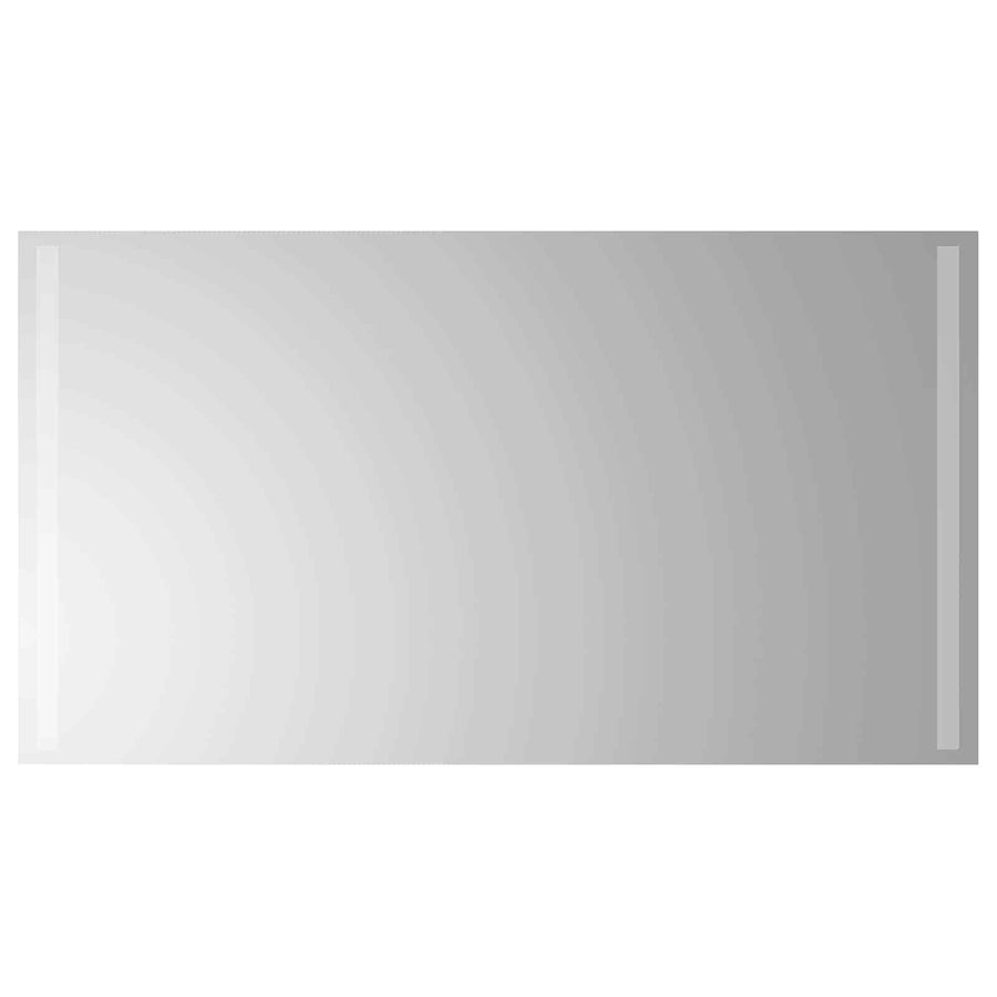 LED Badkamer Spiegel Transparant 90 x 50 cm gehard glas