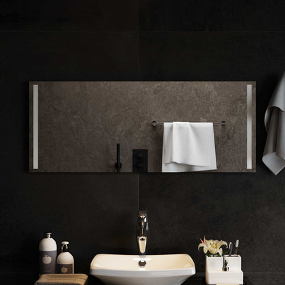 LED Badkamer Spiegel Transparant 100 x 40 cm gehard glas