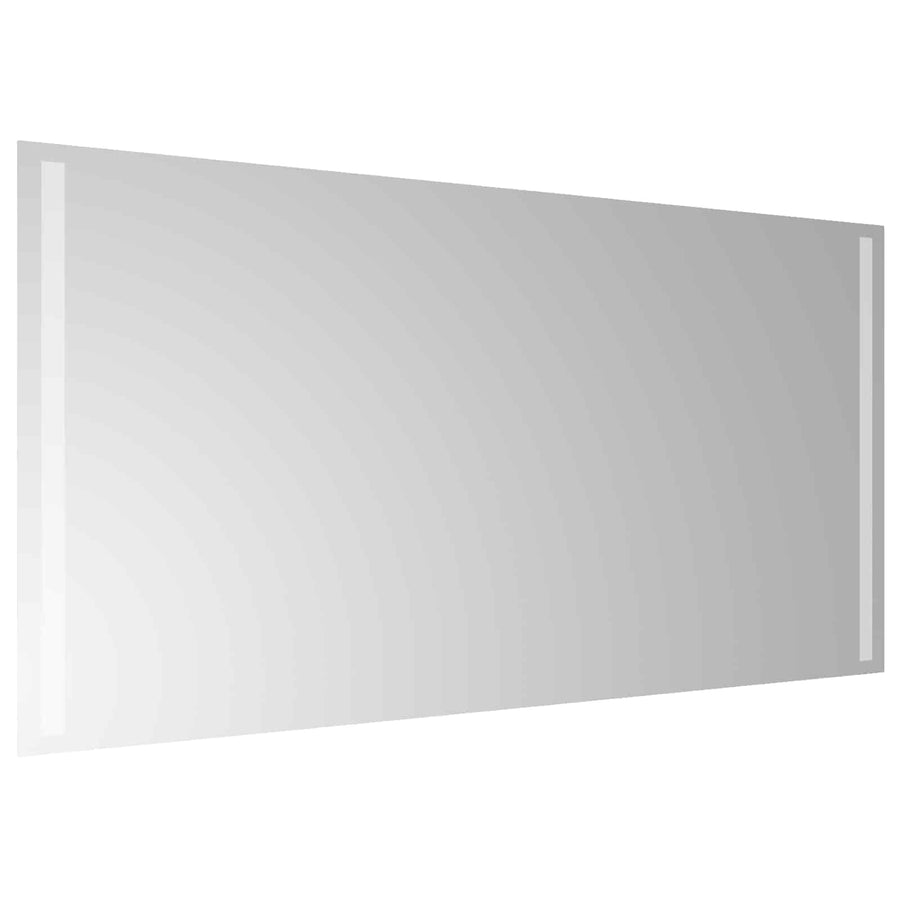 LED Badkamer Spiegel Transparant 100 x 50 cm gehard glas