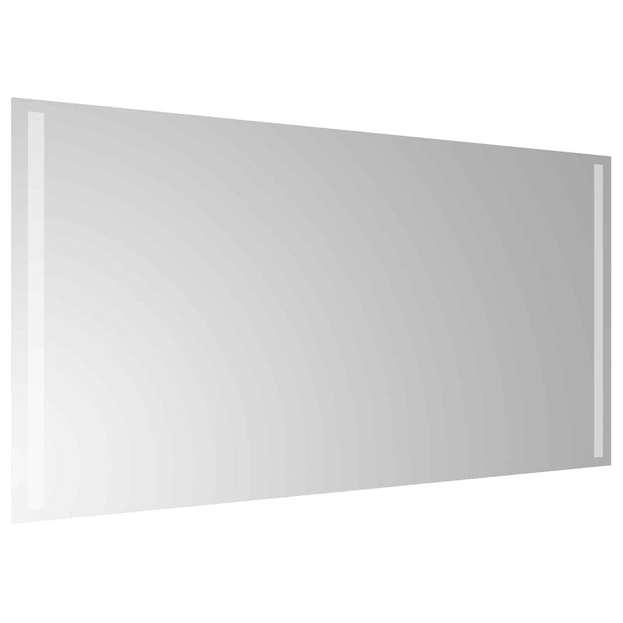 LED Badkamer Spiegel Transparant 100 x 60 cm gehard glas