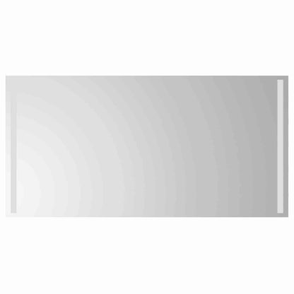 LED Badkamer Spiegel Transparant 100 x 60 cm gehard glas