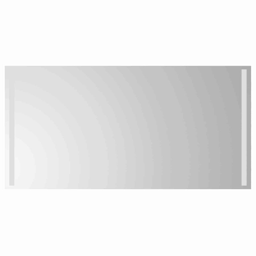 LED Badkamer Spiegel Transparant 100 x 60 cm gehard glas