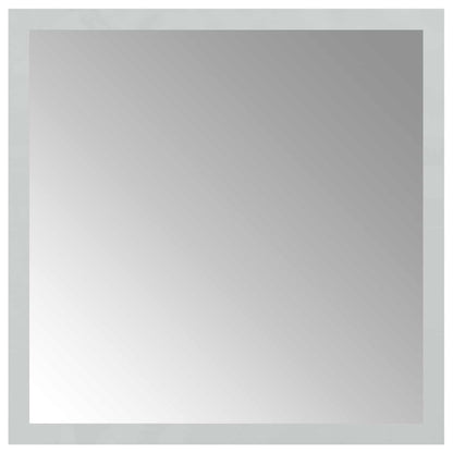 LED Badkamer Spiegel Transparant 30 x 30 cm gehard glas