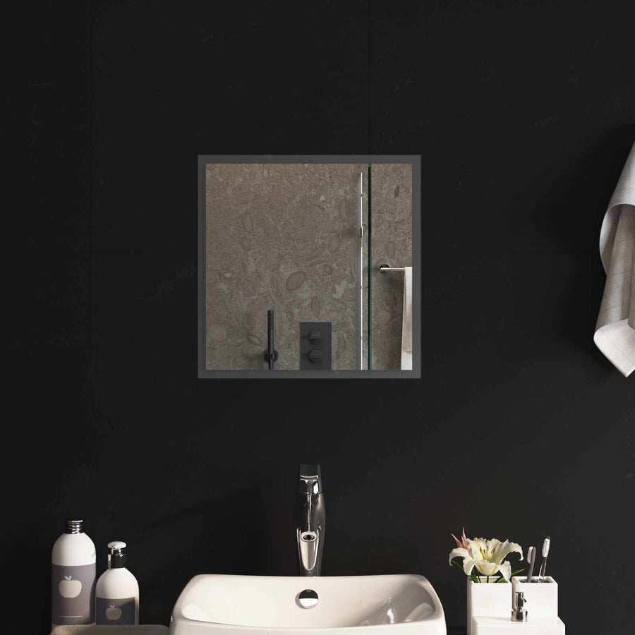 LED Badkamer Spiegel Transparant 40 x 40 cm gehard glas