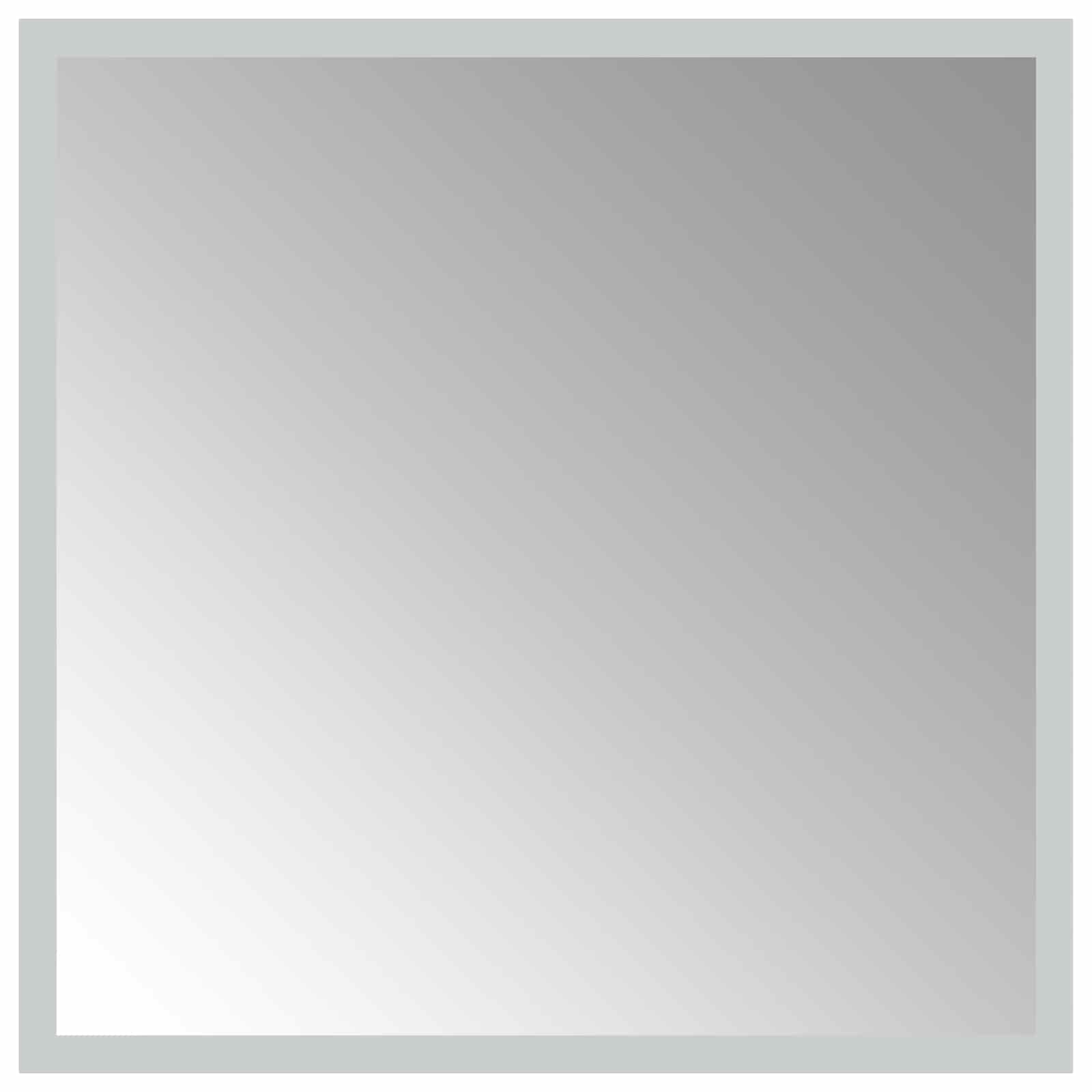 LED Badkamer Spiegel Transparant 40 x 40 cm gehard glas