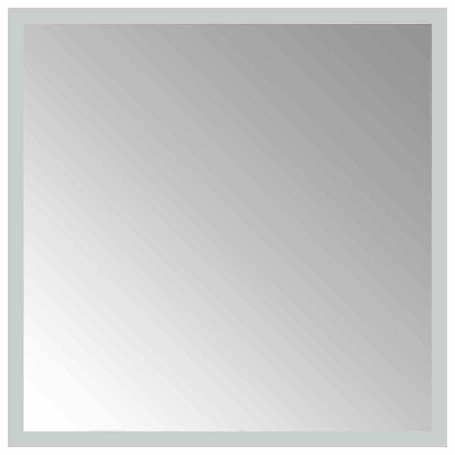 LED Badkamer Spiegel Transparant 40 x 40 cm gehard glas