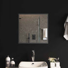 LED Badkamer Spiegel Transparant 50 x 50 cm gehard glas