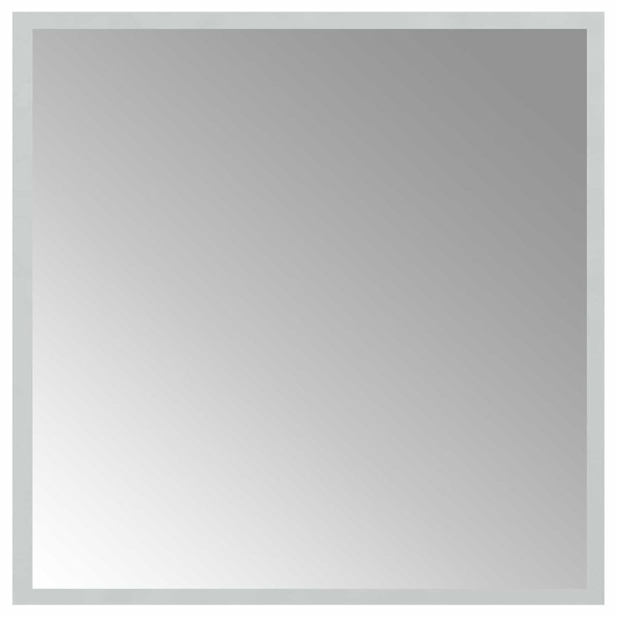 LED Badkamer Spiegel Transparant 50 x 50 cm gehard glas
