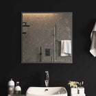 LED Badkamer Spiegel Transparant 60 x 60 cm gehard glas