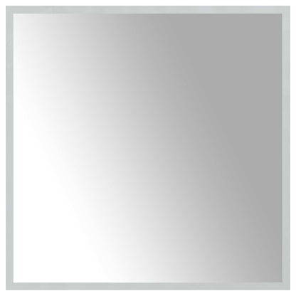 LED Badkamer Spiegel Transparant 60 x 60 cm gehard glas