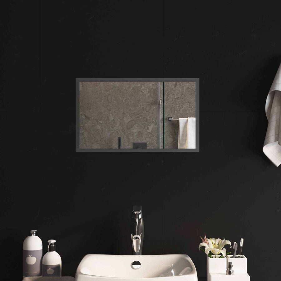 LED Badkamer Spiegel Transparant 50 x 30 cm gehard glas