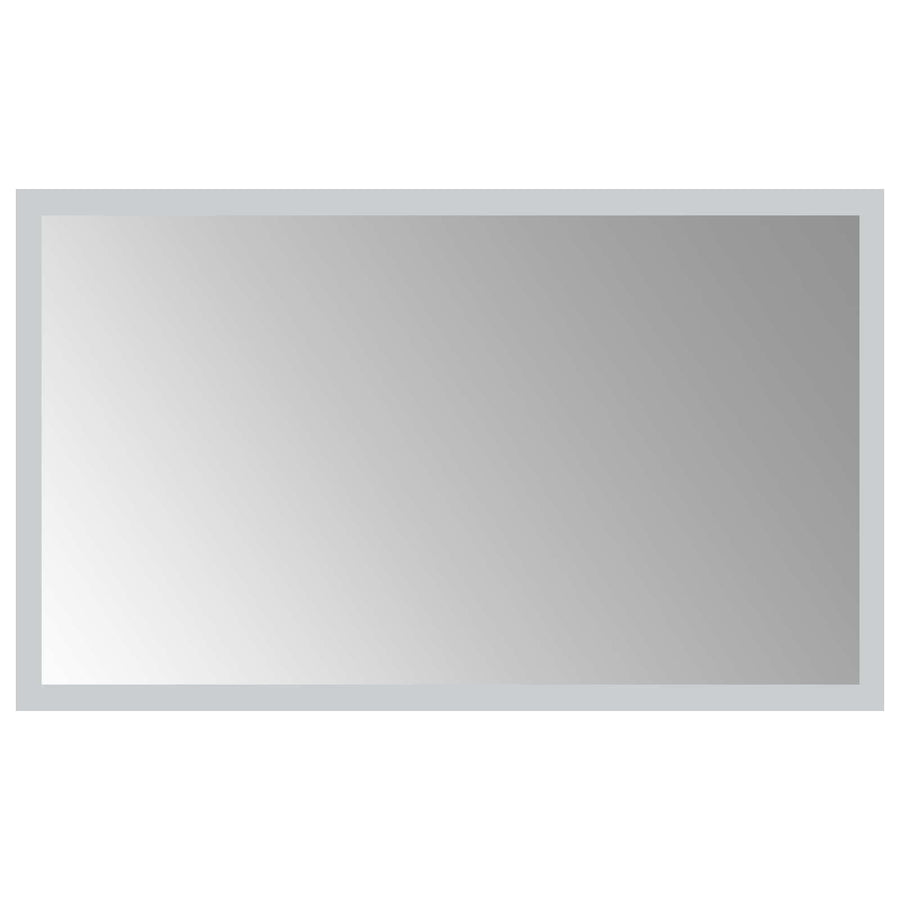 LED Badkamer Spiegel Transparant 50 x 30 cm gehard glas