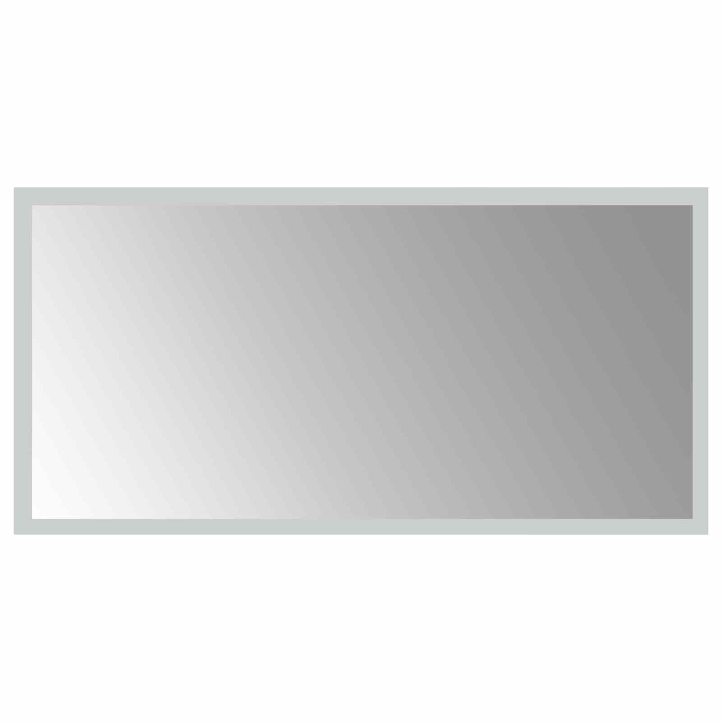 LED Badkamer Spiegel Transparant 60 x 30 cm gehard glas