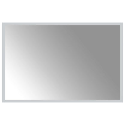 LED Badkamer Spiegel Transparant 60 x 40 cm gehard glas