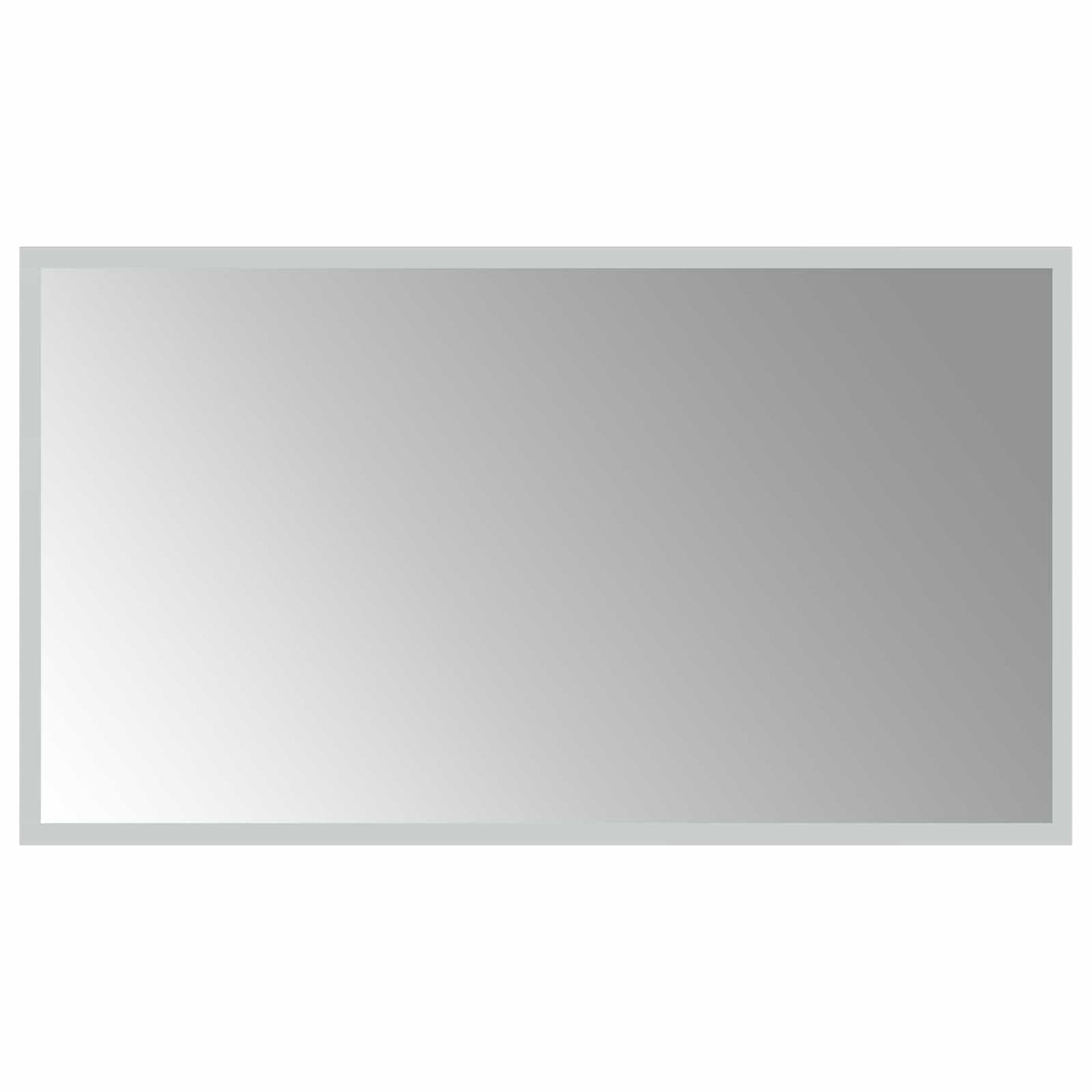 LED Badkamer Spiegel Transparant 70 x 40 cm gehard glas