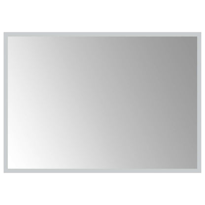 LED Badkamer Spiegel Transparant 70 x 50 cm gehard glas