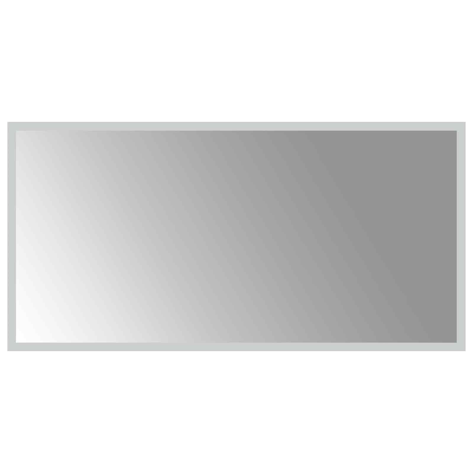 LED Badkamer Spiegel Transparant 80 x 40 cm gehard glas