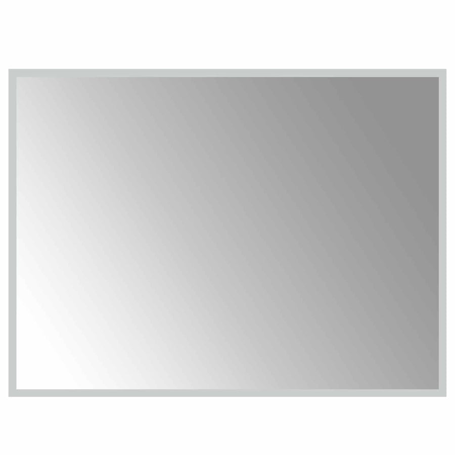 LED Badkamer Spiegel Transparant 80 x 60 cm gehard glas