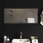 LED Badkamer Spiegel Transparant 90 x 40 cm gehard glas
