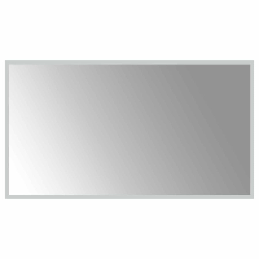 LED Badkamer Spiegel Transparant 90 x 50 cm gehard glas