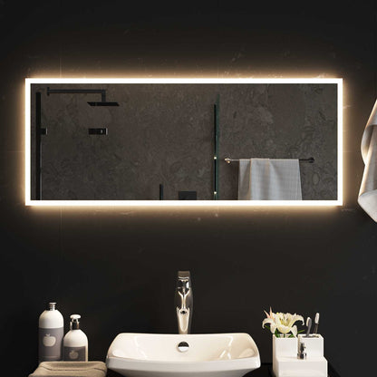 LED Badkamer Spiegel Transparant 100 x 40 cm gehard glas