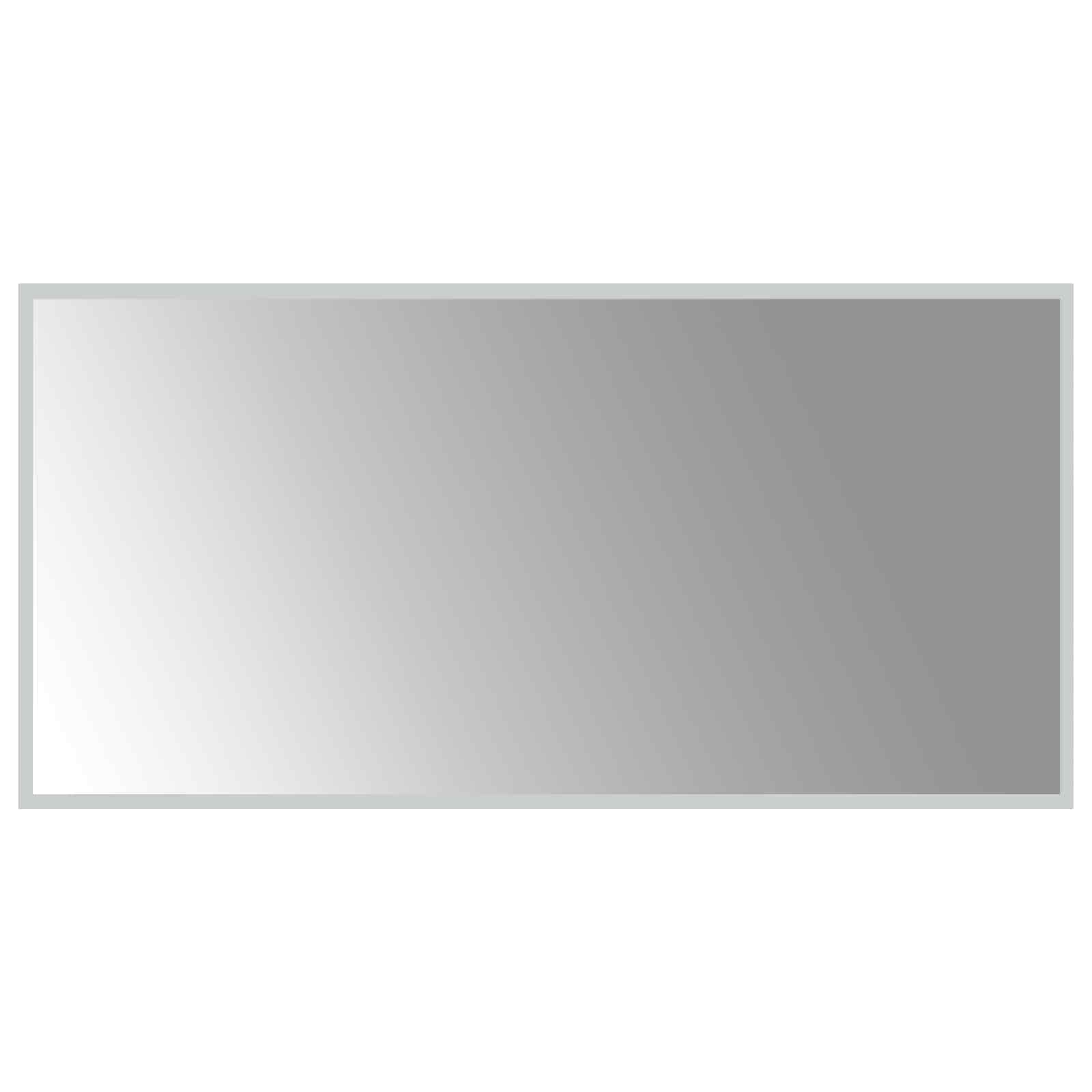 LED Badkamer Spiegel Transparant 100 x 50 cm gehard glas
