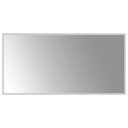LED Badkamer Spiegel Transparant 100 x 50 cm gehard glas