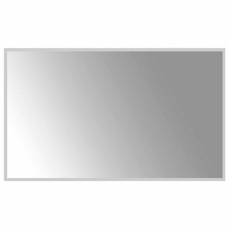LED Badkamer Spiegel Transparant 100 x 60 cm gehard glas