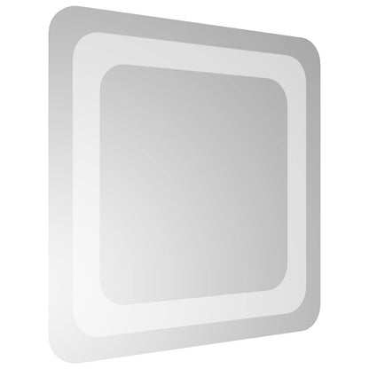 LED Badkamer Spiegel Transparant 30 x 30 cm gehard glas