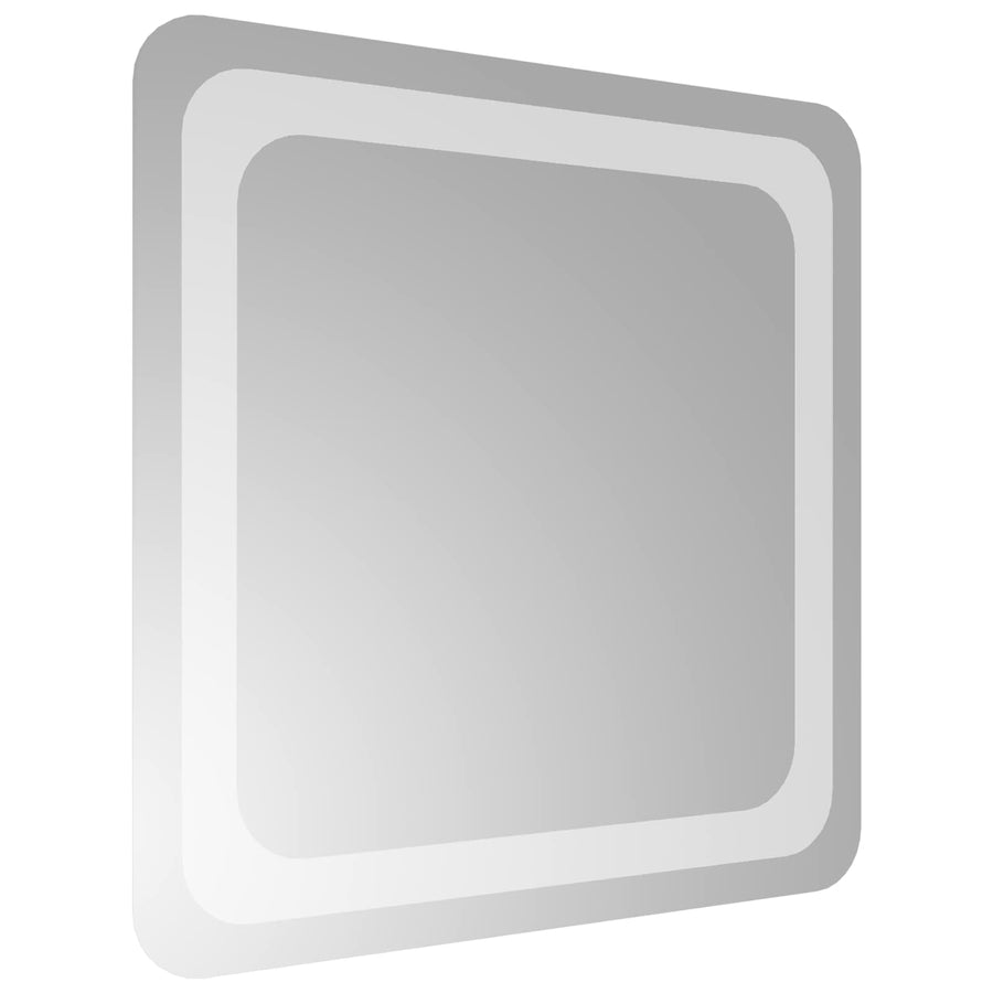 LED Badkamer Spiegel Transparant 40 x 40 cm gehard glas