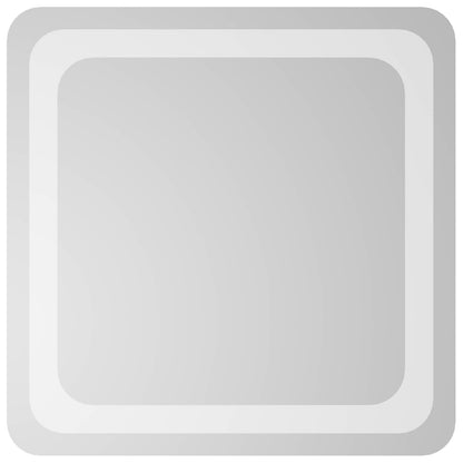 LED Badkamer Spiegel Transparant 40 x 40 cm gehard glas