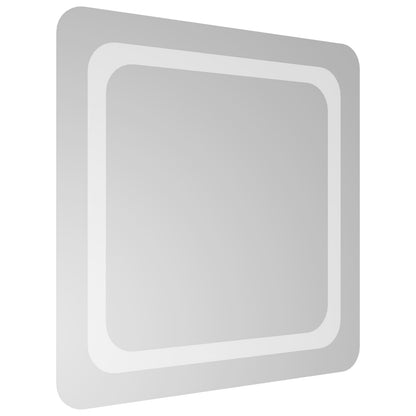LED Badkamer Spiegel Transparant 50 x 50 cm gehard glas