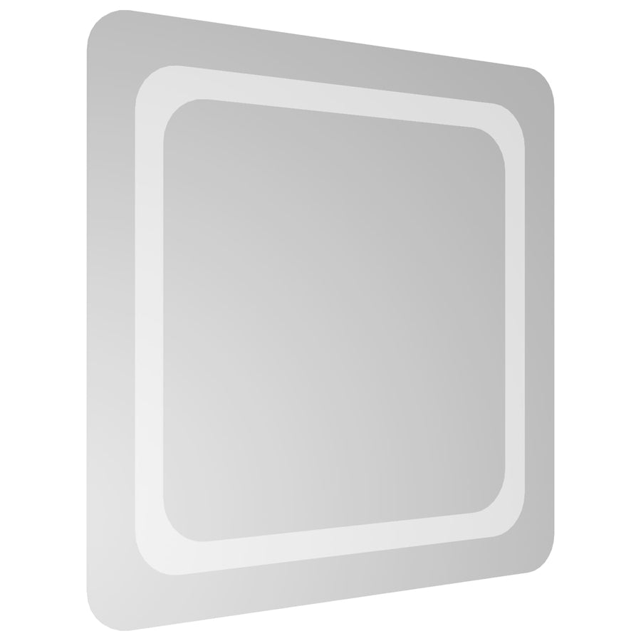 LED Badkamer Spiegel Transparant 50 x 50 cm gehard glas