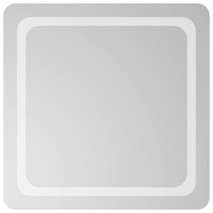 LED Badkamer Spiegel Transparant 60 x 60 cm gehard glas