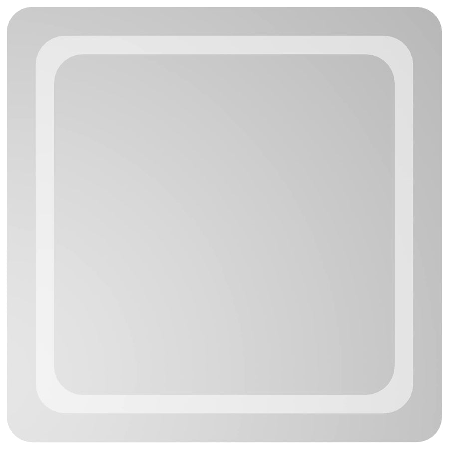 LED Badkamer Spiegel Transparant 60 x 60 cm gehard glas