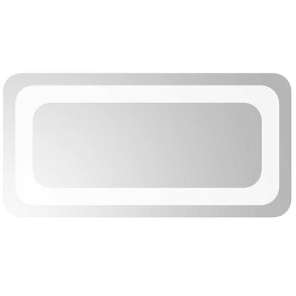 LED Badkamer Spiegel Transparant 40 x 20 cm gehard glas