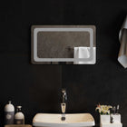 LED Badkamer Spiegel Transparant 50 x 30 cm gehard glas